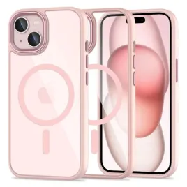 etui-tech-protect-magmat-magsafe-do-apple-iphone-15-bezbarwne-rozowe