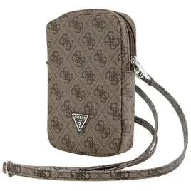 torebka-guess-zip-4g-triangle-brazowy-na-regulowanym-pasku-do-telefonu