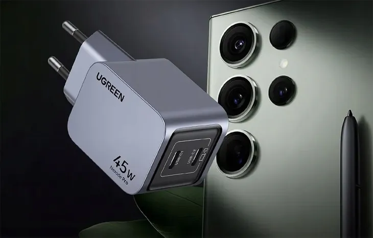 ladowarka-sieciowa-ugreen-nexode-pro-45w-2xusb-c-szara-dlugosc-przewodu-1-m