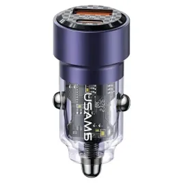 ladowarka-samochodowa-usams-c39-usb-a-usb-c-60w-fioletowy