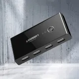 switch-przelacznik-kvm-usb-2x4-ugreen-usb-2-0-stan-nowy-certyfikat-ce