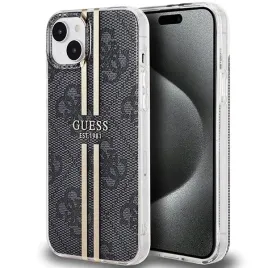 etui-guess-do-iphone-15-plus-14-plus-hardcase-iml-4g-gold-stripe-czarny