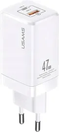 usams-ladowarka-t41-usb-c-usb-gan-47w-pd-qc