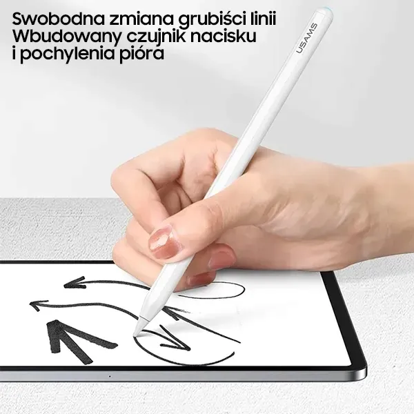 super-jakosc-rysik-magnetyczny-active-touch-kolor-bialy