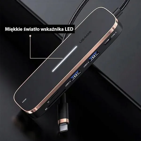 usams-adapter-hub-2xusb-usb-c-hdmi-micro-sd-stan-nowy-marka-usams-waga-z-opakowaniem-0-15-kg