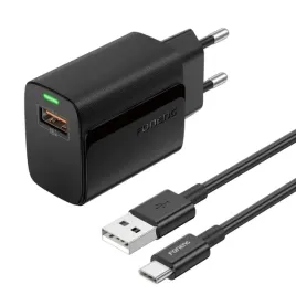 ladowarka-sieciowa-usb-fast-charger-18w-kostka-czarna-kabel-usb-typ-c