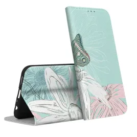 etui-do-xiaomi-14t-magnetyczne-ksiazkowe-pastel-ptaki-kwiaty-sliczne-wzory