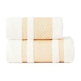 recznik-100percent-bawelna-450g-m-70x140-bialy-ze-zlota-bordiura-kapielowy