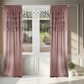 panel-dekoracyjny-z-filcu-160x100-cm-azurowy-wzor-ozdoba-okna-biala