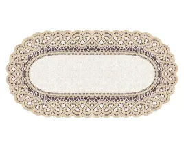 bieznik-serwetka-owalna-krem-zloty-zakard-50x110cm