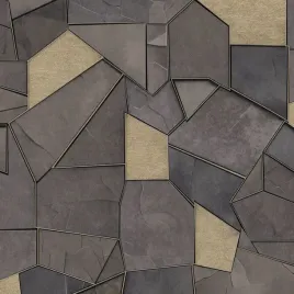 tapeta-winylowa-kamien-kafle-plytki-zlote-braz-3d-zmywalna