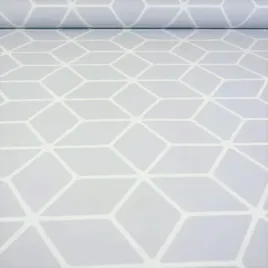 tapeta-geometryczna-heksagon-kostki-szara-ekologiczna