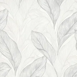 tapeta-szara-srebrna-duze-liscie-flizelina