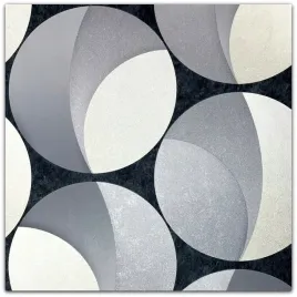 tapety-tapeta-geometryczna-kola-3d-polysk-winyl
