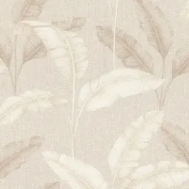 tapeta-liscie-na-plotnie-bezowa-eco