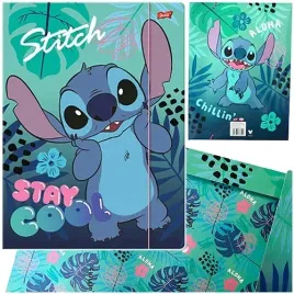teczka-z-gumka-a4-stitch-stay-cool-kartonowa-szkolna-na-rysunki-dokumenty