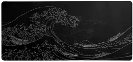 podkladka-pod-mysz-klawiature-xxl-duza-na-biurko-wielka-fala-czarn-70x30-cm
