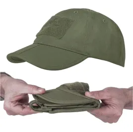 czapka-z-daszkiem-helikon-folding-regulowana-skladana-ripstop-olive-zielona