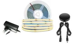 oswietlenie-regalu-witryny-tasma-cob-led-wlacznik-ukryty-podblatowy-200-cm