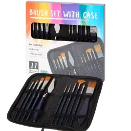 brush-set-zestaw-pedzli-10szt-szpachelka-etui