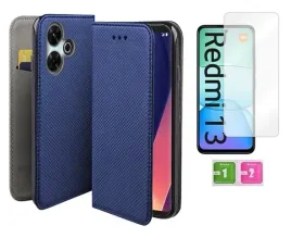 etui-z-klapka-do-xiaomi-redmi-13-4g-13-5g-niebieski-case-szklo-na-ekran