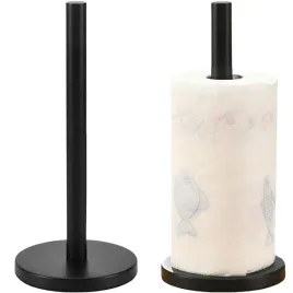 stojak-kuchenny-czarny-metalowy-na-recznik-papierowy-reczniki-papierowe