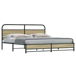 metalowa-rama-lozka-bez-materaca-dab-sonoma-183x213-cm-lumarko