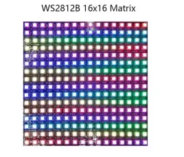 panel-matryca-modul-led-ws2812b-cyfrowa-16-x-16-cm-256-czip-5v