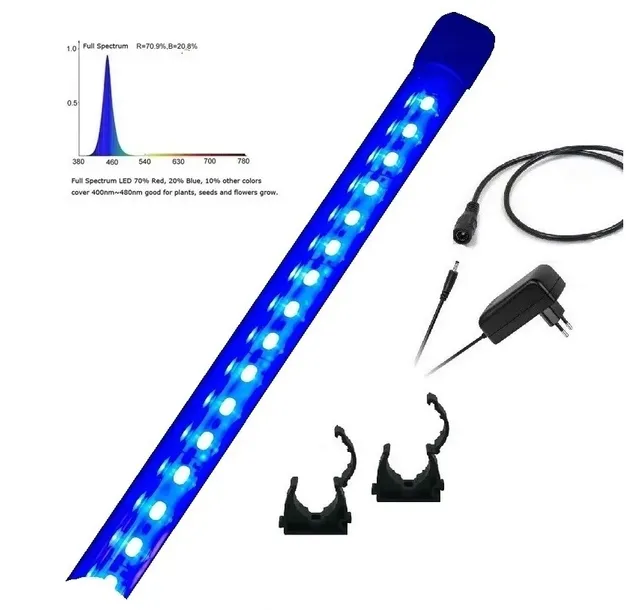 świetlówka led do akwarium 110 cm niebieska malawi tanganika ŚCIEMNIACZ