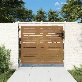 furtka-ogrodowa-85x100-cm-stal-kortenowska-motyw-prostokatow-lumarko