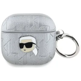 etui-karl-lagerfeld-monogram-do-apple-airpods-4-srebrne-stylowe-trwale