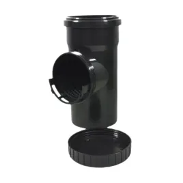 czyszczak-rewizja-rynny-rury-spustowej-110-mm-sitko-rynnowy-czarny-zaslepka