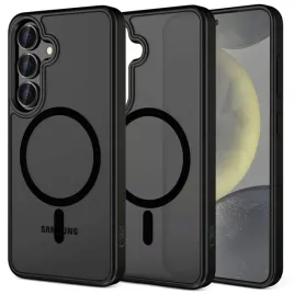 etui-tech-protect-magmat-magsafe-do-samsung-galaxy-s25-matowe-czarne-case