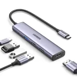 adapter-ugreen-cm478-hub-usb-c-do-hdmi-usb-a-3-0-2xusb-a-2-0-pd-stan-nowy-producent-ugreen