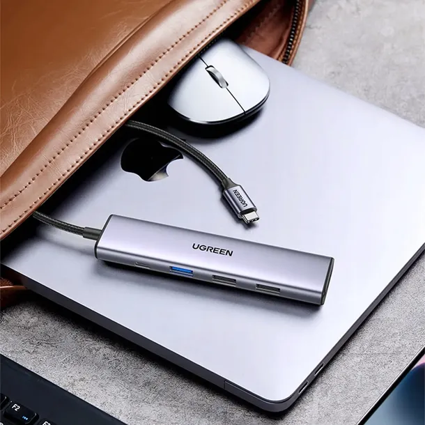 adapter-ugreen-cm478-hub-usb-c-do-hdmi-usb-a-3-0-2xusb-a-2-0-pd-kod-producenta-15495-stan-nowy