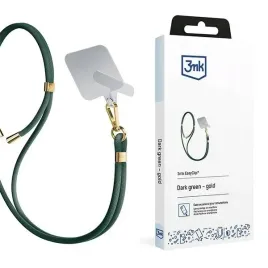 smycz-do-telefonu-3mk-easyclip-dark-green-gold