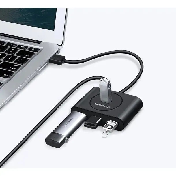 adapter-ugreen-cr113-usb-a-4xusb-a-3-0-5gbps-1m-czarny-liczba-portow-4-kod-producenta-cr113