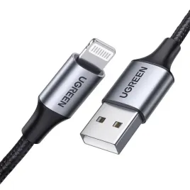 kabel-ugreen-us199-usb-a-lightning-2-4a-1m-czarny
