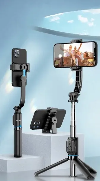 selfie-stick-awei-x49-czarny-waga-z-opakowaniem-0-2-kg