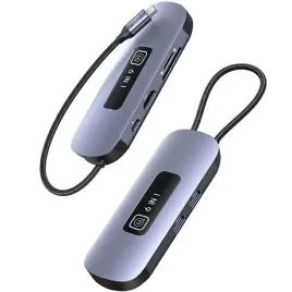 adapter-usams-us-sj642-hub-6w1-usb-c-2xusb-a-3-0tfsdusb-chdmi-pd100w