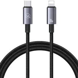 kabel-usams-us-sj662-usb-c-lightning-30w-12m-fast-charging-stalowy