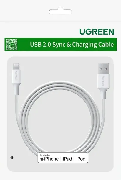 niklowany-kabel-lightning-ugreen-mfi-1m-bialy-stan-nowy-zgodnosc-ze-standardem-quick-charge-1-0-quick-charge-2-0-quick-charge-3-0