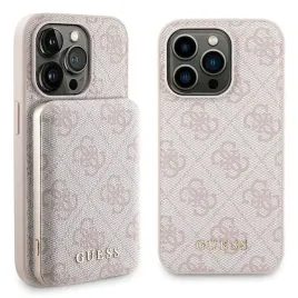 etui-guess-do-iphone-14-pro-hardcase-powerbank-5000mah-magsafe-rozowy