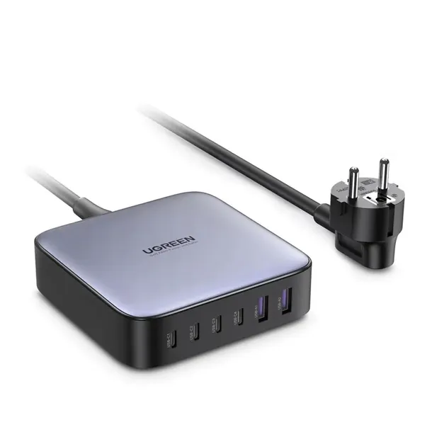 ladowarka-sieciowa-ugreen-2xusb-a-4xusb-c-gan-200w-kolor-szary