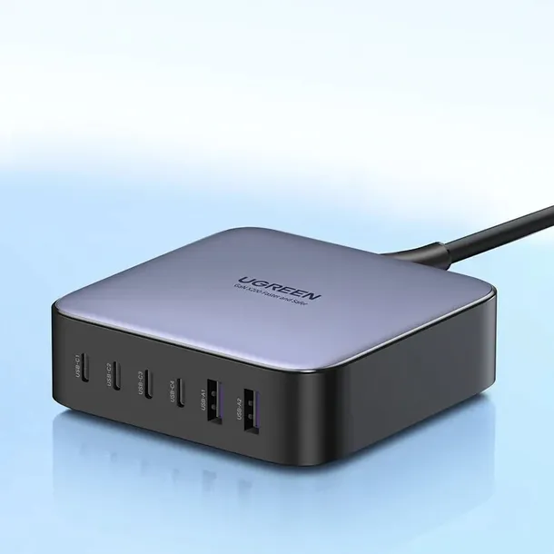 ladowarka-sieciowa-ugreen-2xusb-a-4xusb-c-gan-200w-certyfikat-ce