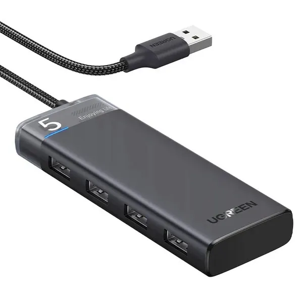 adapter-ugreen-cm653-hub-usb-a-4xusb-a-szary-kod-producenta-15548