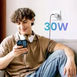 ladowarka-sieciowa-ugreen-cd319-nexode-mini-30w-usb-c-pd-biala-waga-z-opakowaniem-0-35-kg
