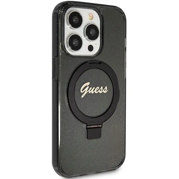 etui-guess-do-iphone-15-pro-hardcase-ring-stand-script-glitter-magsafe-kod-producenta-guhmp15lhrsgsk
