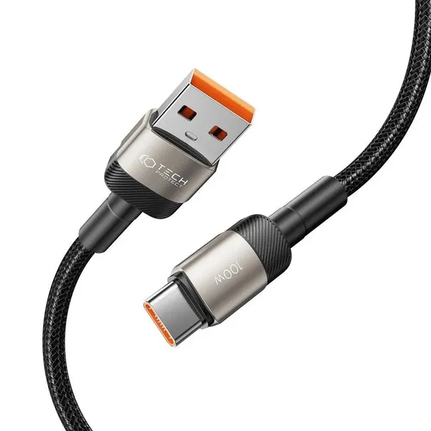 kabel-tech-protect-ultraboost-evo-usb-a-usb-c-100w-5a-100cm-titanium-stan-nowy-kolor-czarny