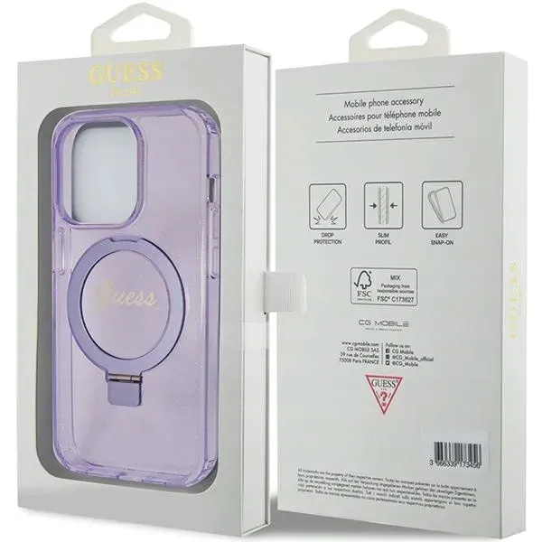 etui-guess-do-iphone-15-pro-hardcase-ring-stand-script-glitter-magsafe-stan-nowy